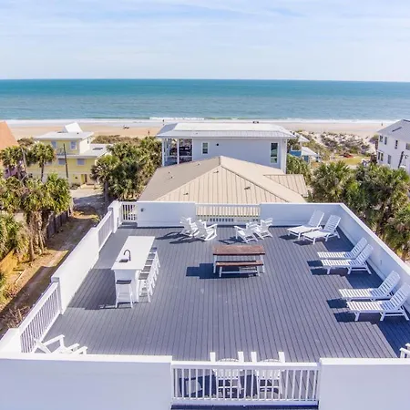 Sol Mate Roof Top Deck At The Beach Private Heated Pool Spa And Firepit